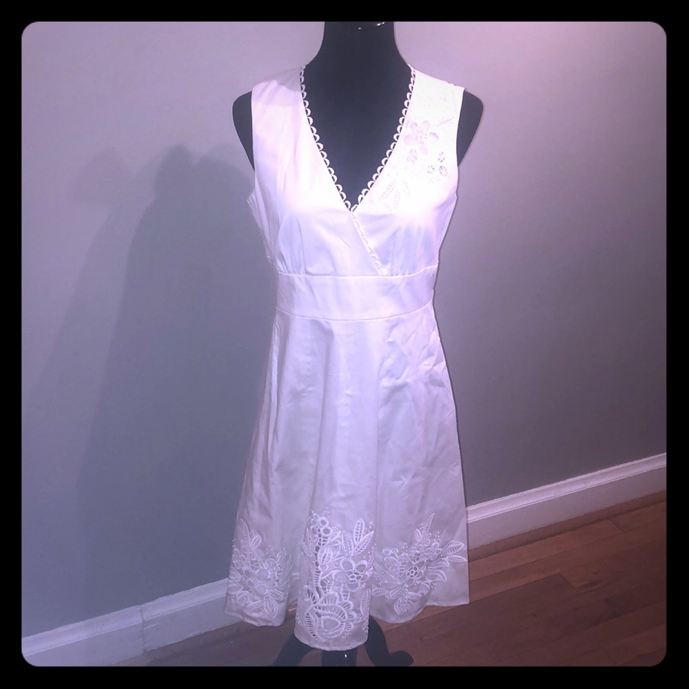 Spense | White Sleeveless Dress | size 8